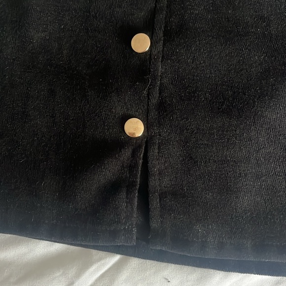 WORN ONCE fake suede skirt - Picture 2 of 2